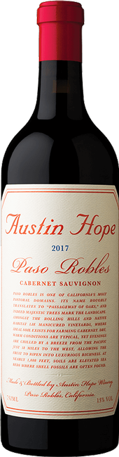2017 Austin Hope Cabernet Sauvignon