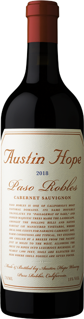 2018 Austin Hope Cabernet Sauvignon Magnum